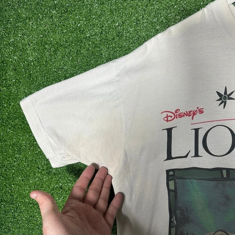 Vintage 90s‎ The Lion King Promo T Shirt Simba Nala Disney Jerry Leigh XL OSFA